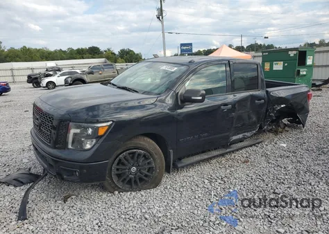2019 Nissan Titan Platinum Reserve z USA, uszkodzony, nr VIN 1N6AA1E65KN517835